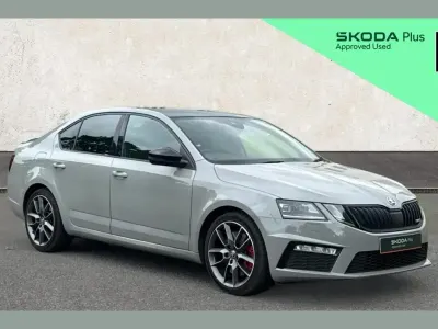 Used Skoda Octavia vRS 241 HP (177 kW) 2019 Steel grey Hatchback