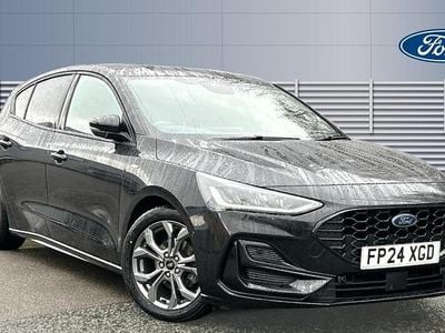 Black Used 2024 Ford Focus ST-Line Hatchback | £16,351 (Good price)