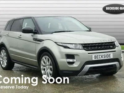 Used Land Rover Range Rover evoque Dynamic 2014 Gold SUV