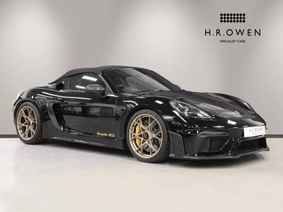 Black Used 2024 Porsche 718 Spyder Cabriolet | £118,950