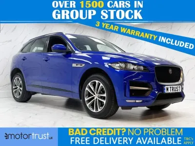 Used Jaguar F-Pace R-Sport 180 HP (132 kW) 2019 Blue SUV