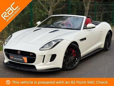 Used Jaguar F-Type Supercharged 380 HP (279 kW) 2016 White Cabriolet