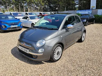 Used Fiat 500 Lounge 69 HP (50 kW) 2013 Grey Hatchback
