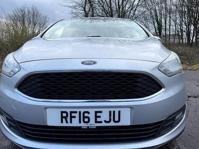 Used Ford C-MAX Zetec 125 HP (91 kW) 2016 Silver MPV