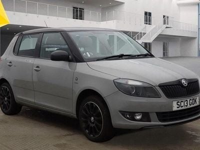 Used Skoda Fabia 69 HP (50 kW) 2013 Grey Hatchback