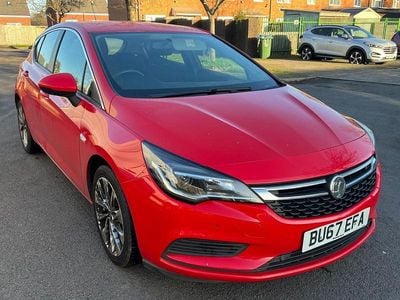 Red Used 2017 Vauxhall Astra Design Edition Hatchback | £3,500 (Good price)