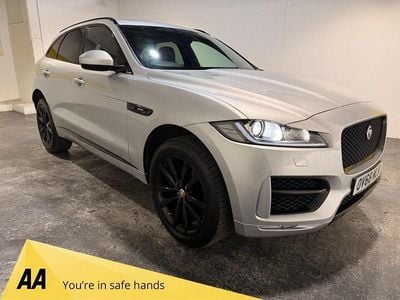 Used Jaguar F-Pace R-Sport 300 HP (220 kW) 2018 Silver SUV