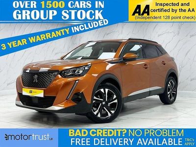 Orange Used 2020 Peugeot 2008 Allure Premium SUV | £12,795 (Fair price)