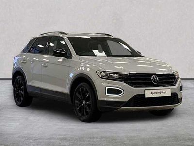 Silver Used 2021 VW T-Roc Black Edition SUV | £16,558 (Fair price)