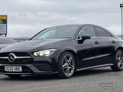 Used Mercedes CLA220 AMG line 2020 Black Sedan