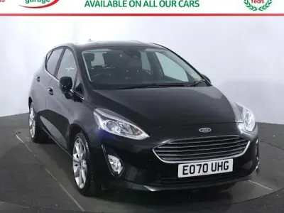 Used Ford Fiesta Titanium X 125 HP (91 kW) 2020 Black Hatchback
