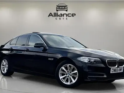 Used BMW 520 Exclusive 190 HP (139 kW) 2015 Black Sedan