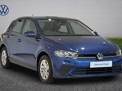Used VW Polo Life 80 HP (58 kW) 2021 Blue Hatchback