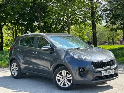 Used Kia Sportage 115 HP (84 kW) 2018 Silver SUV