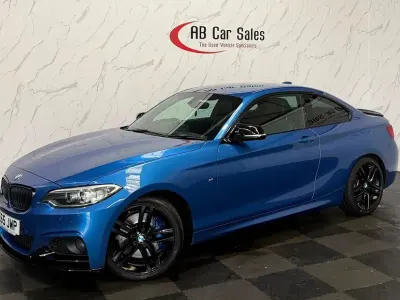 Used BMW 225 M Sport 224 HP (164 kW) 2016 Blue Coupe