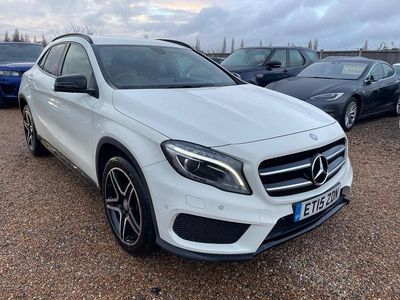 Used Mercedes GLA220 AMG line 170 HP (125 kW) 2015 White SUV