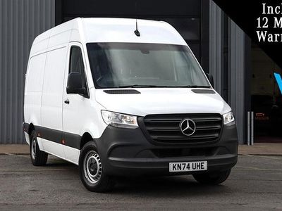 White Used 2024 Mercedes Sprinter Progressive Van | £33,950