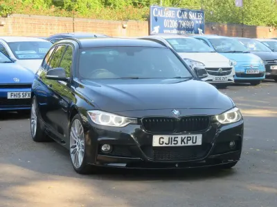 Used BMW 330 M Sport 2015 Black Estate