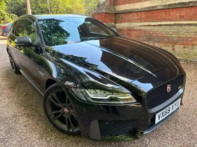 Used Jaguar XF 2018 Black Estate
