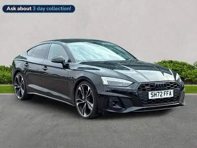 Used Audi A5 Black Edition 200 HP (147 kW) 2022 Black Coupe