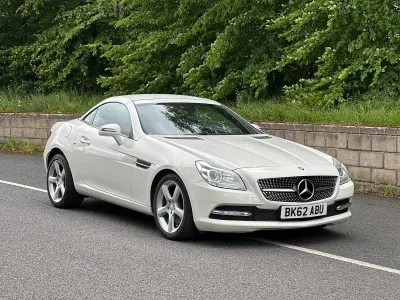 Used Mercedes SLK250 204 HP (150 kW) 2012 White Cabriolet