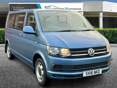 Used VW T6 S 102 HP (75 kW) 2016 Blue Van
