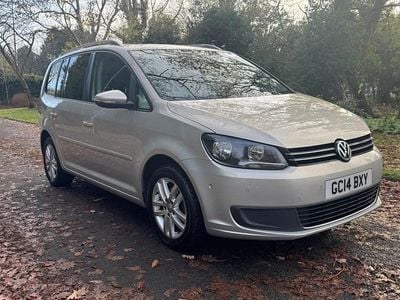 Used VW Touran SE 105 HP (77 kW) 2014 Silver MPV