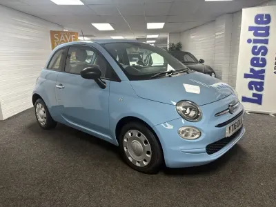 Käytetty Fiat 500 Pop 69 HP (50 kW) 2016 Sininen Viistoperä