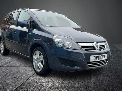 Used Vauxhall Zafira 140 HP (102 kW) 2011 Blue MPV