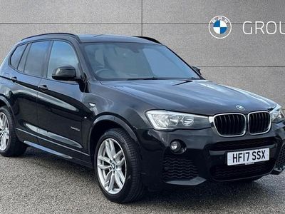 Black Used 2017 BMW X3 M Sport SUV | £14,995 (Fair price)