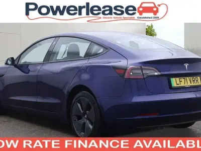 Used Tesla Model 3 Long Range AWD 366 kW (498 HP) 2021 Blue Sedan