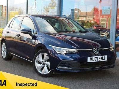 Used VW Golf VII Style 130 HP (95 kW) 2021 Blue Hatchback