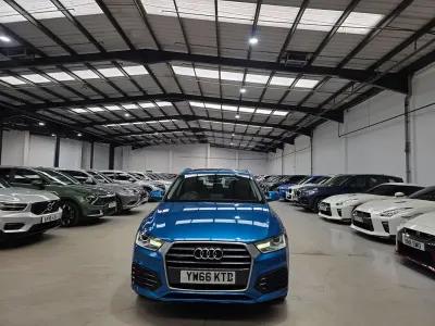 Używany Audi Q3 Sport 180 KM (132 kW) 2016 Niebieski SUV