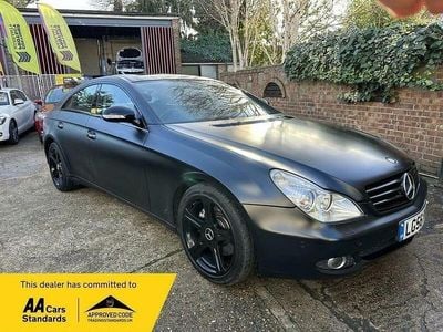 Matt black Used 2006 Mercedes CLS350 Coupe | £4,990