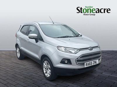 Used Ford Ecosport Zetec 125 HP (91 kW) 2016 Silver SUV
