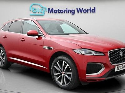 Begagnad Jaguar F-Pace R-Dynamic 204 HK (150 kW) 2022 Röd SUV