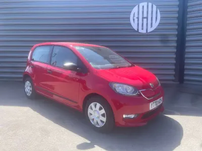 Used Skoda Citigo-e IV SE 61 kW (83 HP) 2020 Red Hatchback