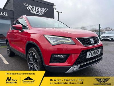 Used Seat Ateca 4Drive 2019 Red SUV