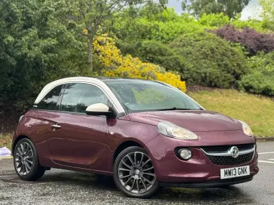 Used Vauxhall Adam Glam 100 HP (73 kW) 2013 Red Hatchback