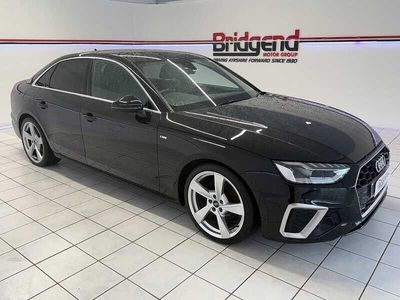 Used Audi A4 S-Line 150 HP (110 kW) 2021 Black Sedan
