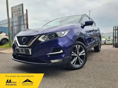 Used Nissan Qashqai N-Connecta 108 HP (79 kW) 2018 Blue SUV
