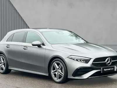 Used Mercedes A180 Executive 136 HP (100 kW) 2024 Designo mountain grey