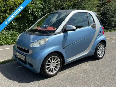 Used Smart ForTwo Coupé Passion 71 HP (52 kW) 2010 Silver Coupe