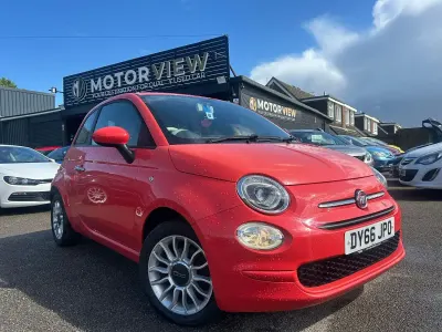 Used Fiat 500 Pop Star 69 HP (50 kW) 2016 Pink Hatchback