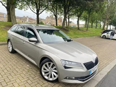 Used Skoda Superb SE L Executive 2015 Beige Estate