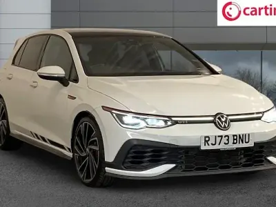 Used VW Golf VIII GTI Clubsport 300 HP (220 kW) 2023 White Hatchback