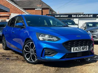 Used Ford Focus ST-Line X 2020 Blue Hatchback