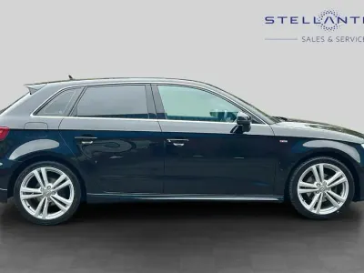 Used Audi A3 Sportback S-Line 148 HP (108 kW) 2019 Black Hatchback