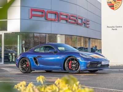 Used Porsche 718 Cayman 400 HP (294 kW) 2024 Blue Coupe