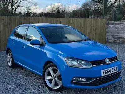 Used VW Polo SEL 90 HP (66 kW) 2014 Blue Hatchback